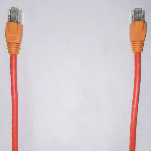 کابل شبکه Cat 6 UTP سایز  60 سانتی متری 