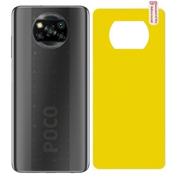 گلس پشت Poco X3/ X3 Pro ژله ای تمام چسب