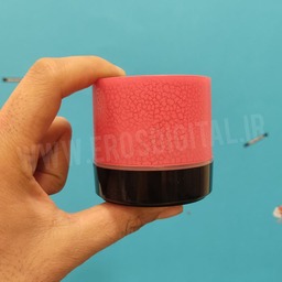 اسپیکر بلوتوث Mini Speaker چراغ دار (نسل جدید کیفیت A) - صورتی