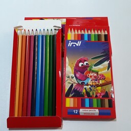 مداد رنگی 12 رنگ البرز 6ضلعی