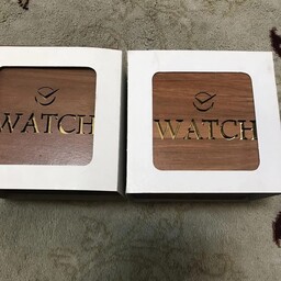 جعبه ساعت چوبی کیفیت قوی 