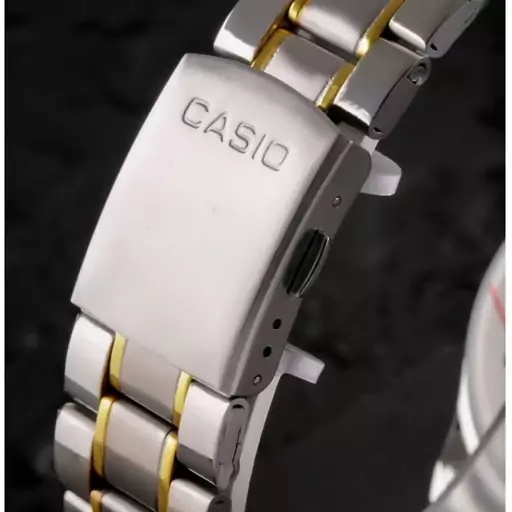 ساعت کاسیو casio مردانه و زنانه فلزی کیفیت درجه یک رنگ ثابت ضد آب با جعبه 