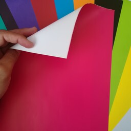 کاغذ  رنگی تک رو(10 رنگ) (سایز B4) (بین A4 و A3) 