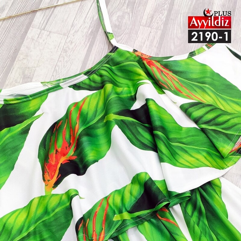 پیراهن 2190 ساحلی کرپ بنگلادش سایز بزرگ تک رنگ ارسال رایگان 