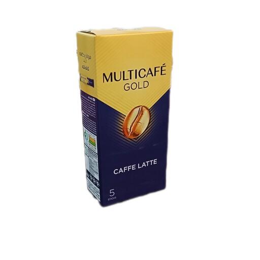 یک بسته قهوه مولتی کافه  گلد لاته