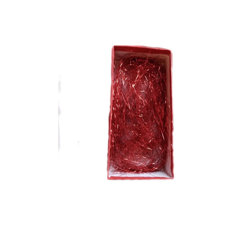 جعبه کادویی مستطیلی قرمز و مشکی با درب مخمل و پاپیون روبانی