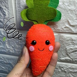 هویج نمدی عروسک هویج