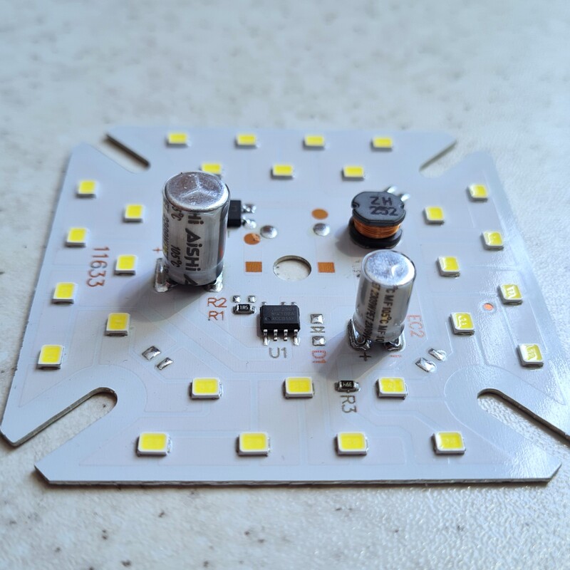 چیپ ال ای دی 30 وات مارک ms مناسب جهت تعمیر لامپ   chip led 30w ms