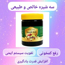 سه شیره طبیعی و خالص،ارسال رایگان نیم کیلو،شیره انگور، خرما و توت،رفع کمخونی، تقویت سیستم ایمنی واستخوانها، افزایش حافظه