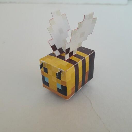 فیگور مقوایی حیوانات ماین کرافت، زنبور ماین کرافت Minecraft Animal Bee 