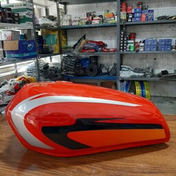 باک موتورسیکلت هندا قرمزاگزایتر(رهرویی)باقاب بغل برندتیزرو