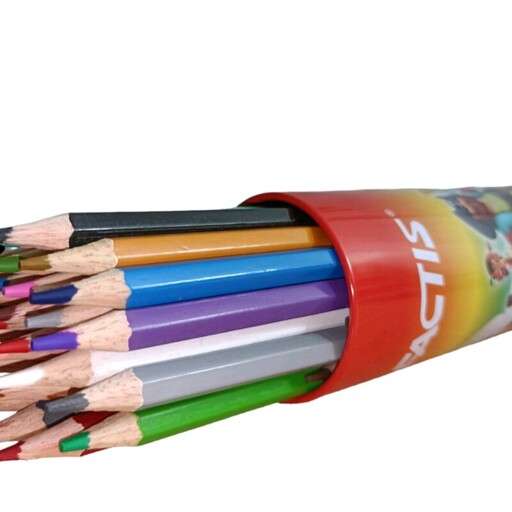 مداد رنگی 36رنگ لوله ای فکتیس 