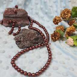 مروارید سنگی شماره 8 ،در 24 رنگ ،شامل 100 عدد مروارید سنگی زیبا
رنگ قوای، شکلاتی  براق  صدفی مطابق عکس
