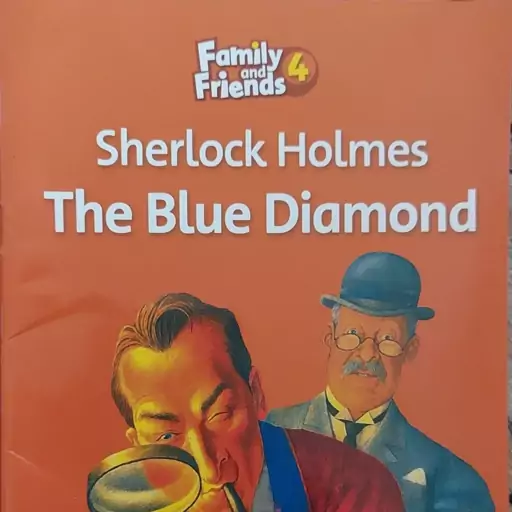 کتاب داستان Sherlock Holmes the blue diamond 

