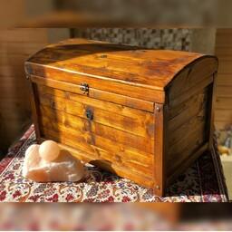 صندوق چوبی، جعبه چوبی مناسب جهزیه عروس و کادویی و شب یلدایی عروس و داماد کیفیت عالی کیف کفش زنانه کت مجلسی مانتو مجلسی
