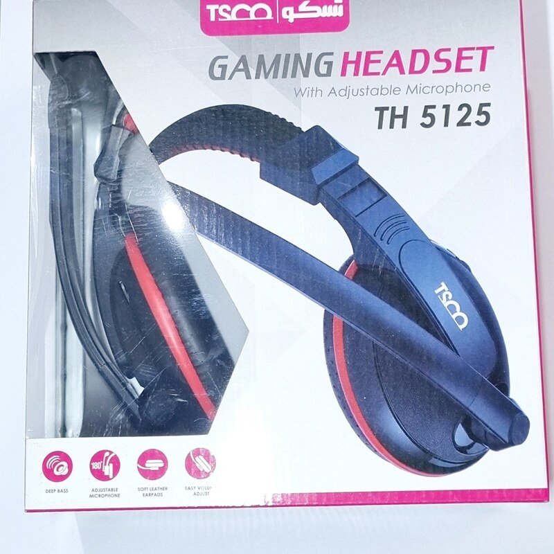 هدست مخصوص بازی تسکو مدل TH 5125 ا TSCO TH 5125 Gaming Headset