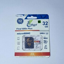 کارت حافظه microSDXC ویکومن مدل plus600X کلاس 10 استاندارد UHS-I U3 سرعت 90MBp