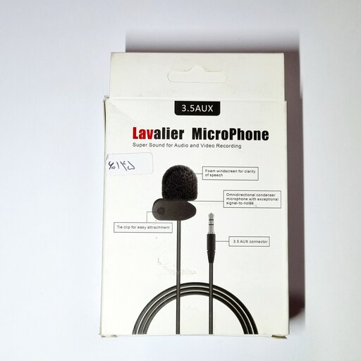 میکروفون یقه ای AUX برند Lavalier مدل JH-043 ا Lavalier JH-043 Microphone