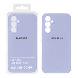 قاب-گارد موبایل سیلیکونی پاک کنی اورجینال درجه یک Samsung Galaxy A34 - یاسی (پک دار)
