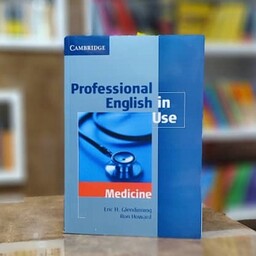 کتاب Professional English In Use Medicine 