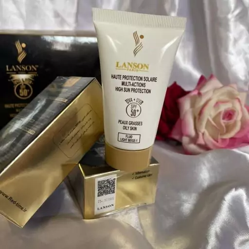 کرم ضد آفتاب لانسون spf50  LANSON 