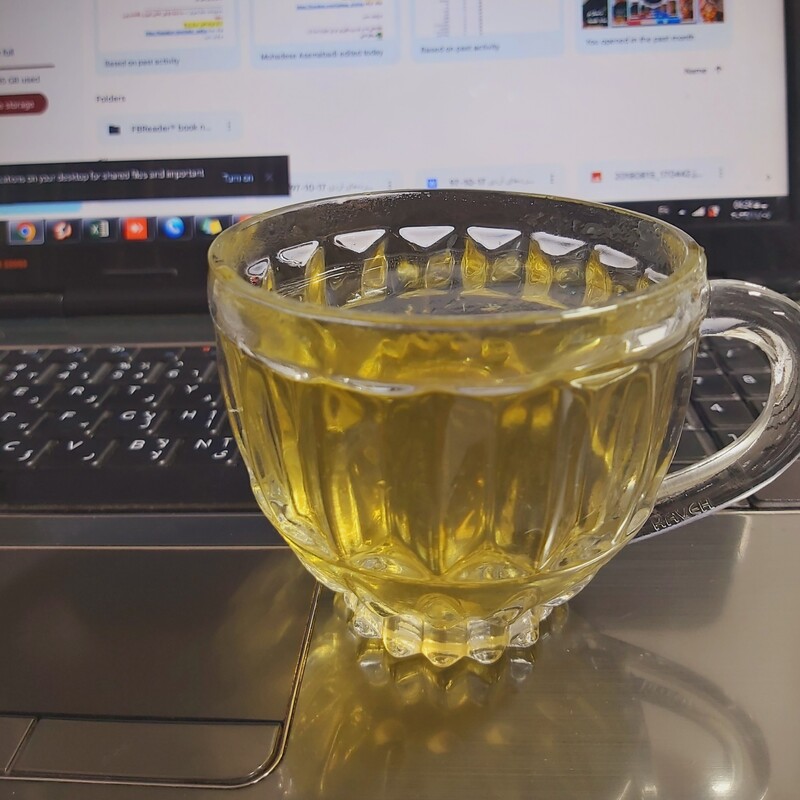 دمنوش جنسینگ و زعفران 30 عددی چای انرژی زا طبیعی هلنانوش