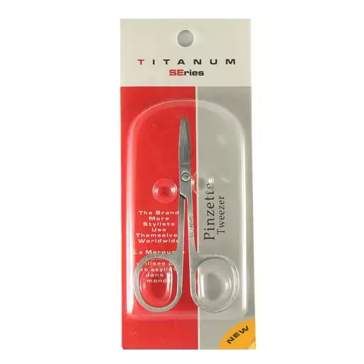 قیچی ابرو فیستر تیتانیوم ژمکس Fister Jemax Titanum Series Small Hair Scisso