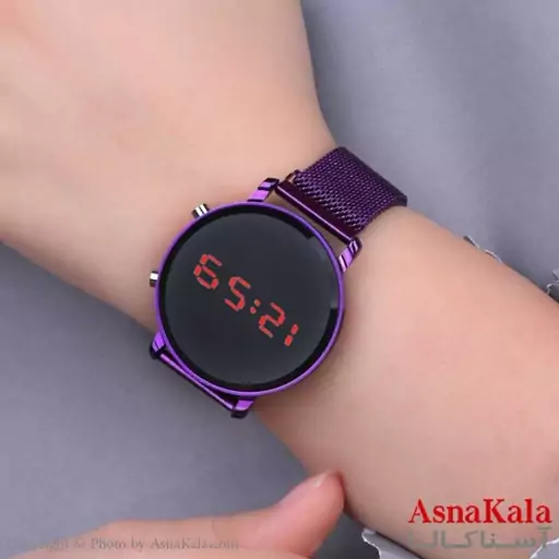 ساعت مچی دیجیتال زنانه مگنتی DIGITAL WATCH کد WTCH1115W