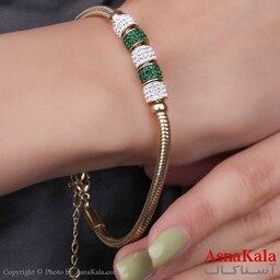 دستبند زنانه Women Steel Bracelet کد DSB18166W