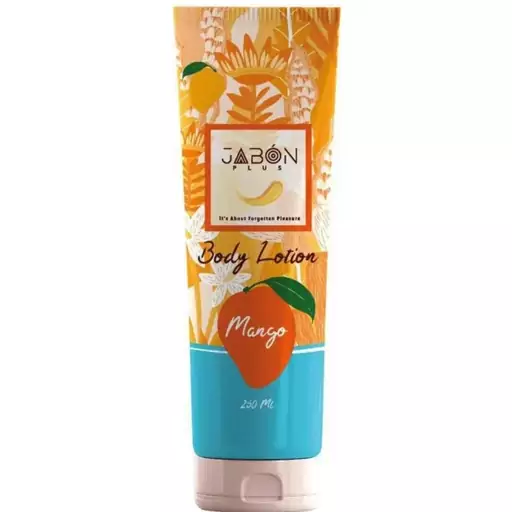 لوسیون بدن حاوی عصاره انبه ژبن پلاس  اصل ظرفیت 250 میلی لیتر لوسیون انبه خوشبو 
Jabon Pluss Mango Body Lotion 250 ml