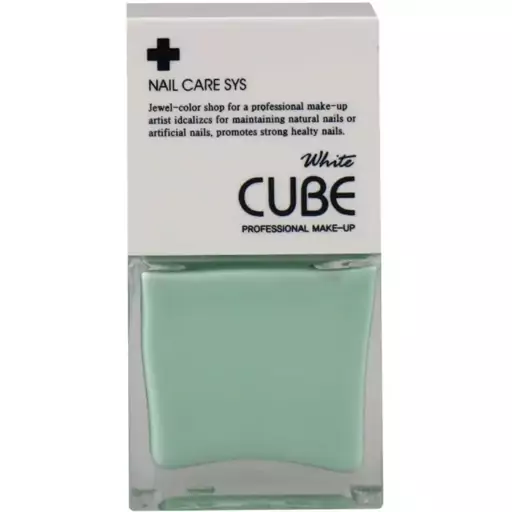 لاک ناخن وایت کیوب کد 134 ظرفیت 15 میلی لیتر لاک سبز کم رنگ
White Cube Nail Polish