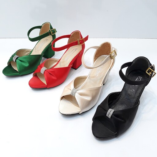 کفش زنانه مجلسی کفش زنانه پاشنه دار در رنگبندی مختلف با ارسال رایگان و فوری