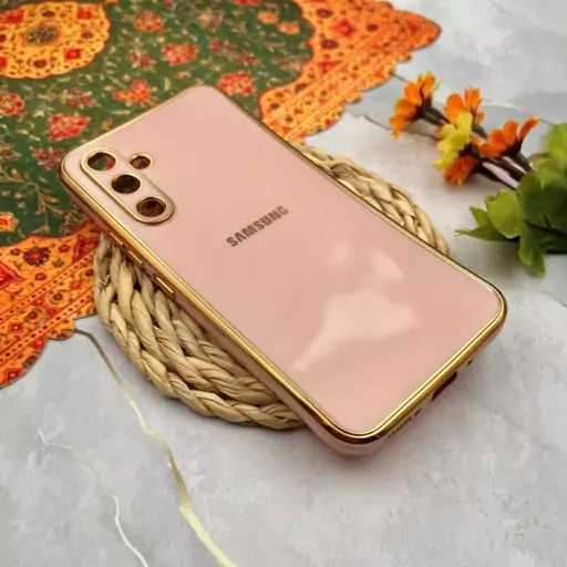 قاب گوشی Galaxy A54 5G سامسونگ  مای کیس دور طلایی محافظ لنز دار کد 98318