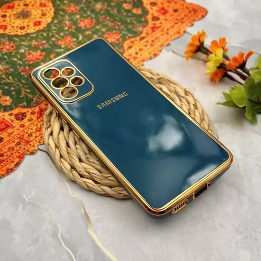 قاب گوشی Galaxy A53 5G سامسونگ  مای کیس دور طلایی محافظ لنز دار کد 63876