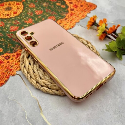 قاب گوشی Galaxy A34 5G سامسونگ مای کیس دور طلایی محافظ لنز دار کد 33550