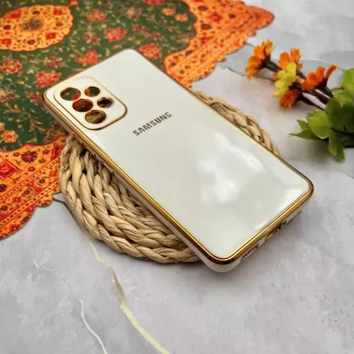 قاب گوشی Galaxy A53 5G سامسونگ  مای کیس دور طلایی محافظ لنز دار کد 11461