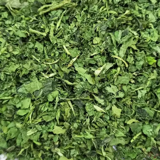 سبزی قورمه خشک با 3 بار شستشو  سبز و خوش عطر (500 گرم)