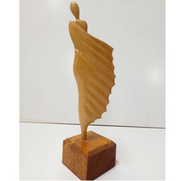 مجسمه تندیس طرح باد صنایع دستی چوبی و دکوری خاص ارسال فقط با تیپاکس