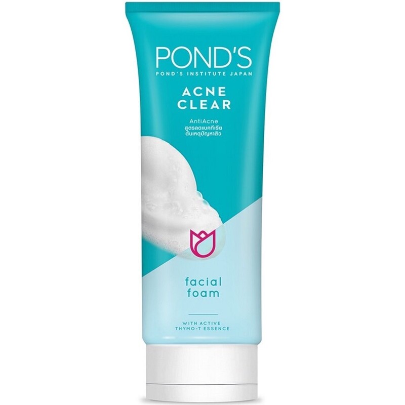 فوم پاک کننده ضد آکنه محصول امریکا پوندز Ponds Acne Clear حجم 100 میلی 
