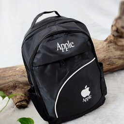 کوله پشتی دانشجویی مدل اپل  ارسال رایگان کوله پشتی مدل اپل سفید کج