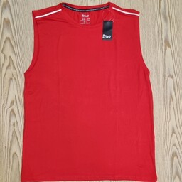 تیشرت ورزشی مردانه آستین حلقه ای رنگ قرمز برند کریویت  آلمان سایز 52 54