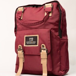 کیف کوله پشتی ابعاد 26 در 35 جنس روگان مناسب مدرسه و دانشگاه قابل شستشو رنگ متنوع جادار و پرجیب 