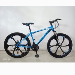 دوچرخه سایز 26 بدنه استیل  طوقه آلومینیومی اسپورت برند جهانی دراک مدل کومکس