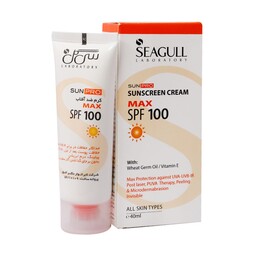 کرم ضدآفتاب سی گل انواع پوست spf 100