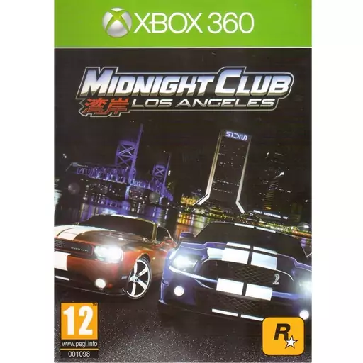 بازی ایکس باکس 360 MIDNIGHT CLUB LOS ANGELES XBOX 360