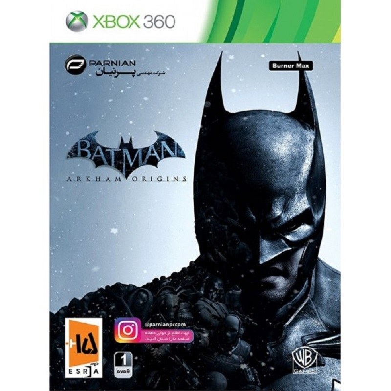 بازی ایکس باکس 360 Batman Arkham Origins XBOX 360