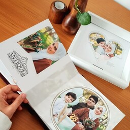 طراحی وچاپ آلبوم  ژورنالی ایتالیایی آلبوم عروسی البوم کودک سایز15در30فلوچاپ
