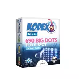 کاندوم ناچ کدکس مدل BIG DOTS بسته 3 عددی(حتما موجودی بگیرید)