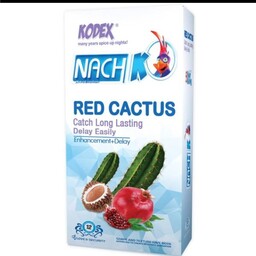 کاندوم کدکس مدل Red Cactus بسته 12 عددی (حتما موجودی بگیرید)


