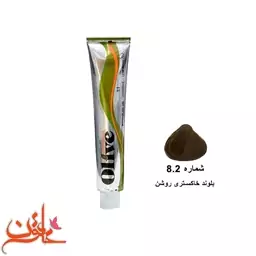 رنگ مو الیو شماره 8.2 خاکستری رنگ بلوند خاکستری روشن